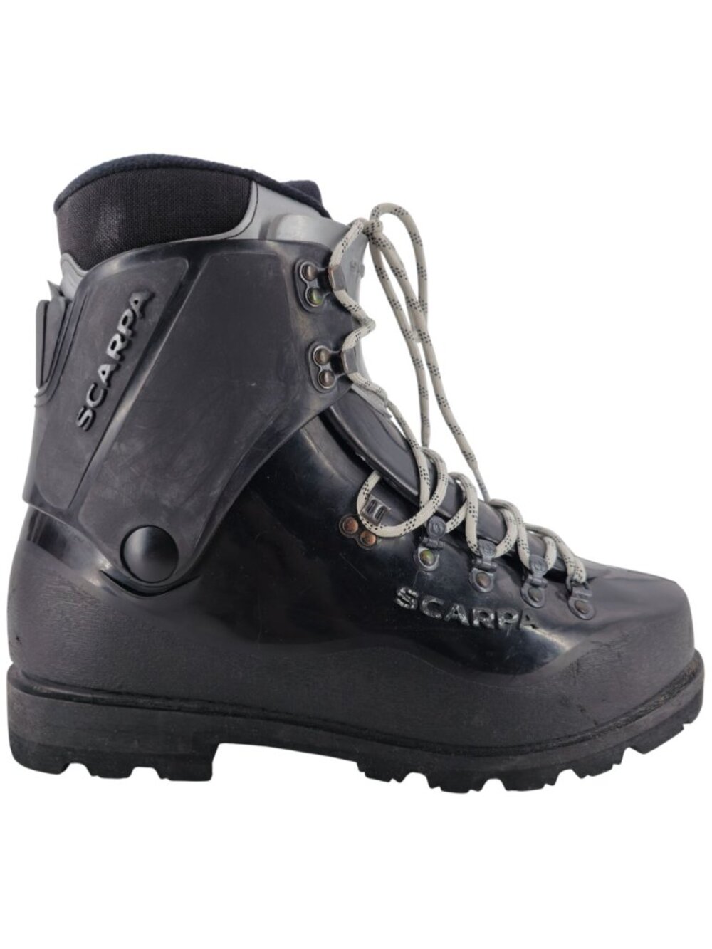 Scarpa Inverno Mountaineering Boots Mens 13 Black Rugged Outdoor Ice Climbing - Picture 13 of 16